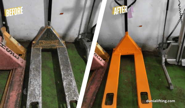 Service Hand Lift Cikarang melayani area EJIP, Deltamas, Cicau hingga ke Karawang.