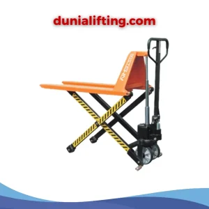 Hand Pallet Cikarang tipe scissor siap membantu produktivitas gudang Anda.